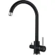 Смеситель GranFest QUARZ GF-Z5420 черный