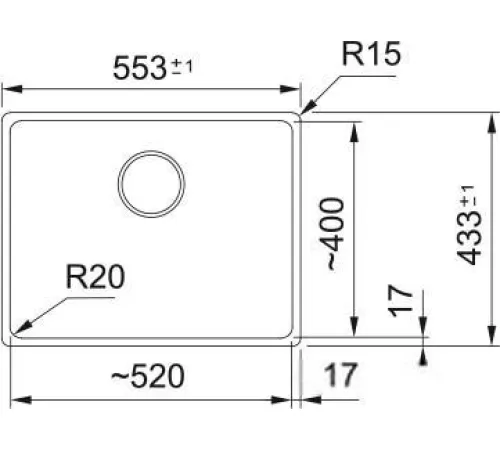 Кухонная мойка Franke MRG 110-52 125.0696.178 серый
