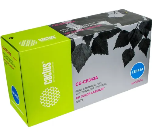 Картридж CACTUS CS-CE343A аналог HP LaserJet 651A CE343A