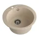 Кухонная мойка GranFest Rondo GF-R480 кашемир