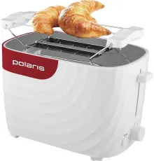 Тостер Polaris PET 0720 белый/красный