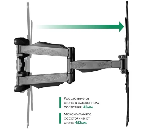 Кронштейн для телевизора Onkron M5 черный
