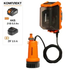 Дренажный насос Daewoo Power DHP 2021Li Set с 1-им АКБ
