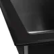Кухонная мойка ARFEKA ECO AR 500*500 GS BLACK GLASS + BLACK PVD NANO