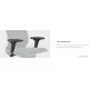 Офисное кресло Metta ErgoLife SynchroSit 10 B1-104D белый