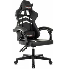 Игровое геймерское кресло Brabix GM-123 533191 черный/белый