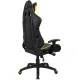 Кресло Brabix GT Master GM-110 черный/желтый