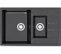 Кухонная мойка MARRBAXX Карельский камень модель 210/Q4 F210Q004 черный