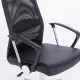Кресло Brabix Flight R EX-541 экокожа, черный