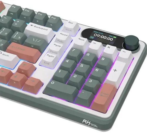 Клавиатура Royal Kludge RK-S98 RGB Clay Green RK Pale Green