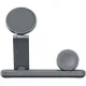 Беспроводное зарядное Magssory Yoga 3 в 1 Charging Station для Apple Qi2 WCH016m темно-серый