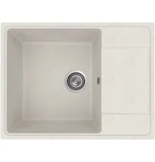 Кухонная мойка Practik PR-M 650-001 белый камень