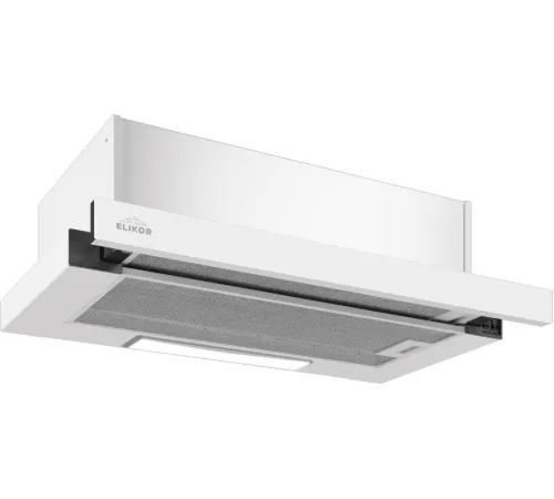 Кухонная вытяжка Elikor Slide 50Н-430 211923 белый/белый