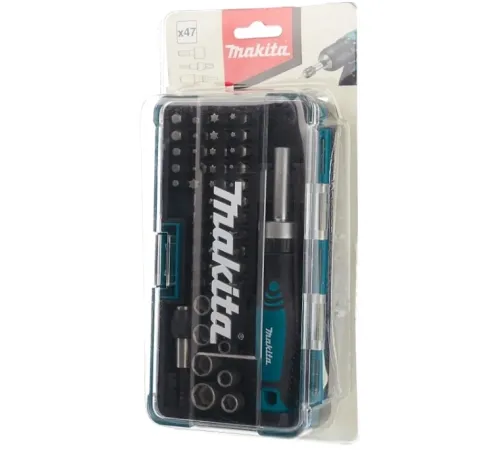Набор отвертка с битами Makita B-36170 47 предметов