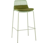 Стул Stool Group Louran с подушкой D-012H-75 зеленый