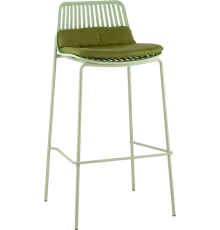 Стул Stool Group Louran с подушкой D-012H-75 зеленый