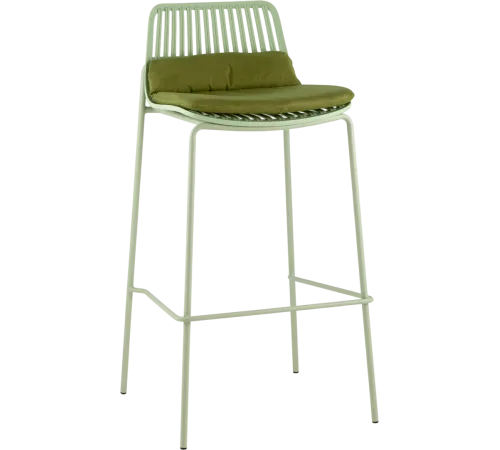 Стул Stool Group Louran с подушкой D-012H-75 зеленый
