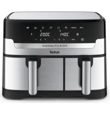 Аэрогриль аэрофритюрница Tefal Dual Easy Fry & Grill EY905D10