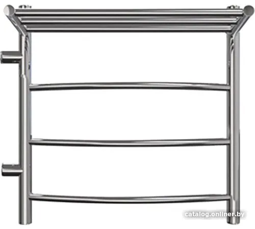 Полотенцесушитель Granula Классик 50x60 с полкой боковое подключение, слева