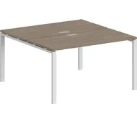 Стол Norden 140x143.8x75 SG.245.OD.63.WH белый/дуб темный