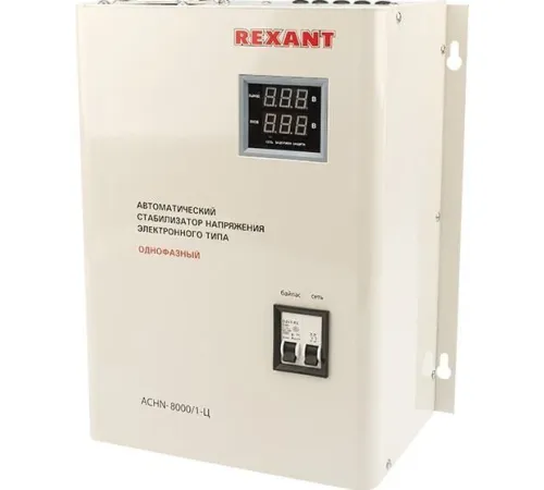Стабилизатор напряжения Rexant АСНN-8000/1-Ц
