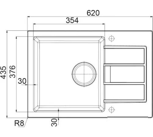 Кухонная мойка Franke Sirius 2.0 S2D 611-62 435 Tectonite 143.0628.361 белый