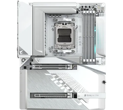 Материнская плата Gigabyte X870 Aorus Stealth Ice