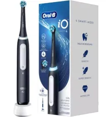 Электрическая зубная щетка Oral-B iO Series 4 iOG4.1B6.0 черный 4210201437604