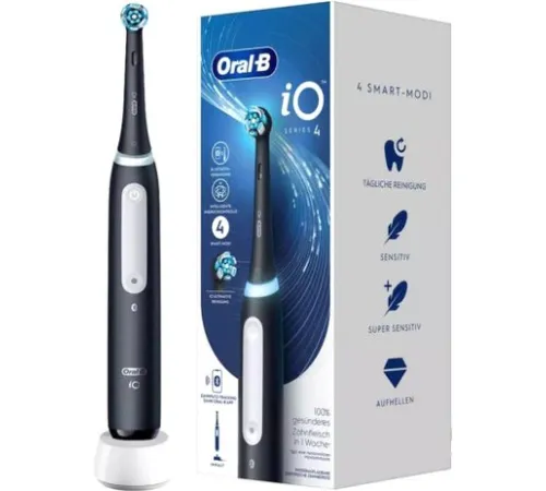 Электрическая зубная щетка Oral-B iO Series 4 iOG4.1B6.0 черный 4210201437604