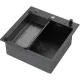 Кухонная мойка ARFEKA Eco AR мойка 500*500 POP-UP, коландер G, дозатор BLACK DECOR