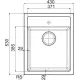 Кухонная мойка Franke Sirius SID 610-40 белый