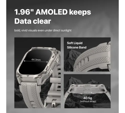 Умные часы Kospet Pulse 2 черный