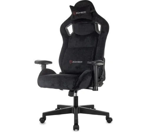 Игровое геймерское кресло Zombie Ghost Fabric черный Light-20