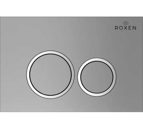 Унитаз приставной Roxen Antares в комплекте с инсталляцией Attach 5 в 1 966902 кнопка: хром матовый