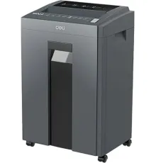 Шредер Deli E9952 серый