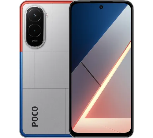 Телефон POCO M7 4G 6GB/128GB международная версия серебристый