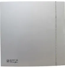 Осевой вентилятор Soler&Palau Silent-100 CZ Silver Design Swarowski [5210622400]