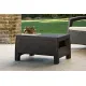 Стол Keter Corfu Table 207786 коричневый