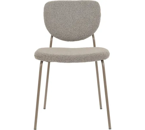 Стул Stool Group Gigi DRC-9155-B темно-серый букле/ножки серые