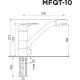Смеситель MAUNFELD MFQT-10LBG светло-бежевый