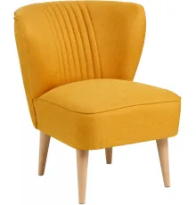Интерьерное кресло Mio Tesoro Унельма Twist 10 Yellow-Orange