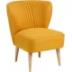 Интерьерное кресло Mio Tesoro Унельма Twist 10 Yellow-Orange