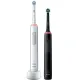 Комплект зубных щеток Oral-B Pro 3 3900 Duo Cross Action + Sensi White D505.523.3H