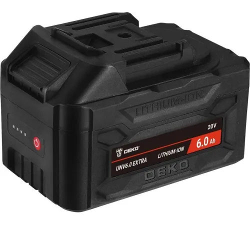 Аккумулятор Deko UNV6.0 Extra 063-4498 20В/6 Ач
