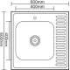 Кухонная мойка Ledeme L96060-6L