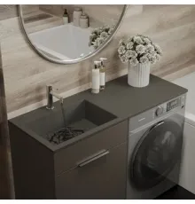 Умывальник Roxen Faber 110L 30010110L-DG серый