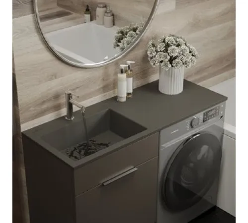Умывальник Roxen Faber 110L 30010110L-DG серый