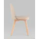 Стул Stool Group Fog с подушкой SL-7022DM бежевый, деревянные ножки