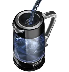 Электрический чайник Polaris PWK 1715CGL Water Way Pro черный