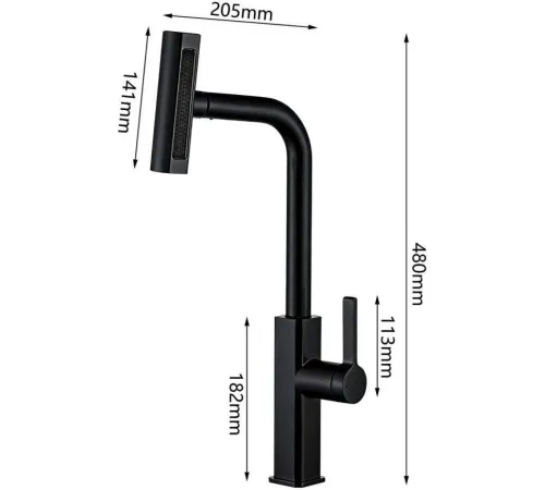 Смеситель Econoce EC0824BL